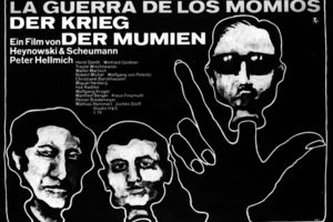 Film poster for "Der Krieg der Mumien"