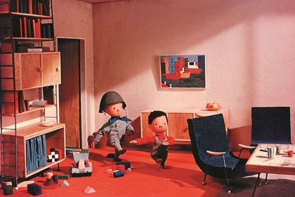 Filmstill zu "Der verschwundene Helm" 