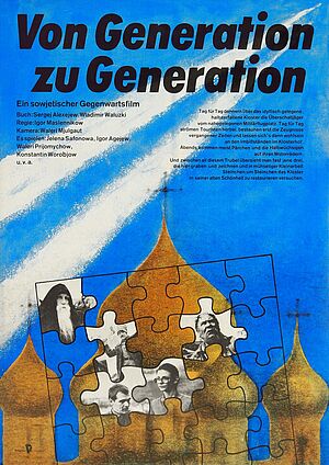 VON GENERATION ZU GENERATION Film poster for "Von Generation zu Generation"