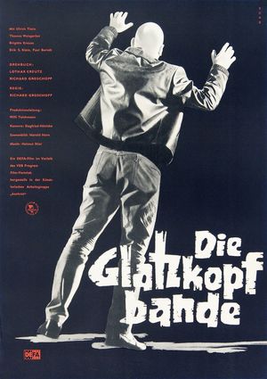 DIE GLATZKOPFBANDE Filmplakat zu "Die Glatzkopfbande"