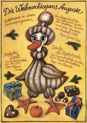 DIE WEIHNACHTSGANS AUGUSTE Filmplakat zu "Die Weihnachtsgans Auguste"