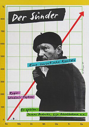 DER SÜNDER Filmplakat zu "Der Sünder"