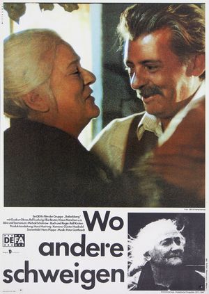 WO ANDERE SCHWEIGEN Filmplakat zu "Wo andere schweigen"