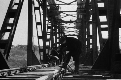 DIE BRÜCKE VON CAPUTH Film still for "Die Brücke von Caputh"