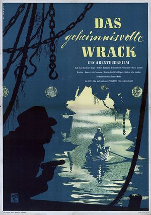 DAS GEHEIMNISVOLLE WRACK Filmplakat zu "Das geheimnisvolle Wrack"