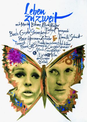 Film poster for "Leben zu zweit"