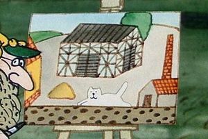 Filmstill zu "Die weiße Katze" 