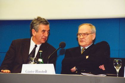 Dr. Michael Naumann und Günter Himstedt