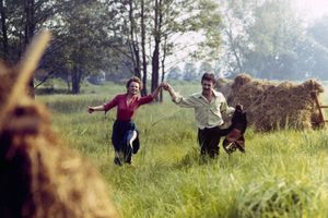 Film still for "Ein irrer Duft von frischem Heu"