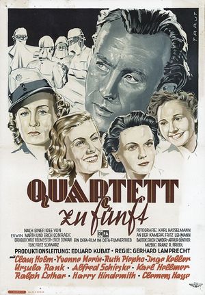Film poster for "Quartett zu fünft"