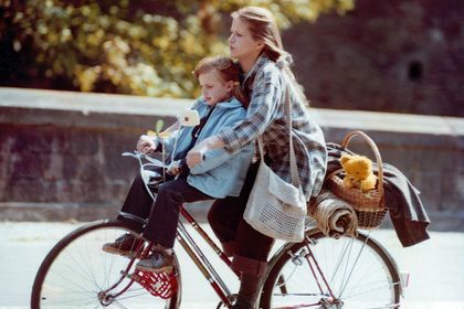 Film still for "Das Fahrrad"