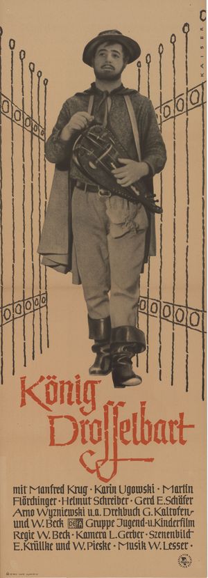 KÖNIG DROSSELBART Filmplakat zu "König Drosselbart"
