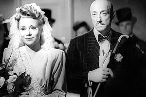 Film still for "Die seltsamen Abenteuer des Herrn Fridolin B."
