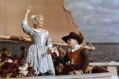 Film still for "Zar und Zimmermann"