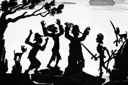 Film still for "Die Söhne des Holzfällers"