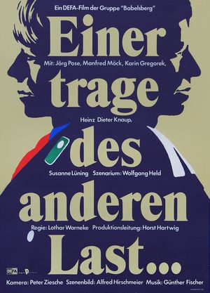 Film poster for "Einer trage des anderen Last"