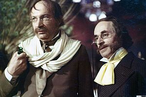 Film still for "Orpheus in der Unterwelt"