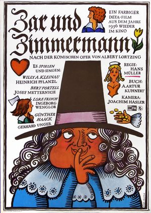 ZAR UND ZIMMERMANN Filmplakat zu "Zar und Zimmermann"