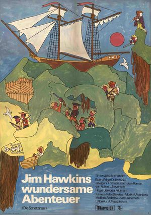 JIM HAWKINS WUNDERSAME ABENTEUER Filmplakat zu "Jim Hawkins wundersame Abenteuer"
