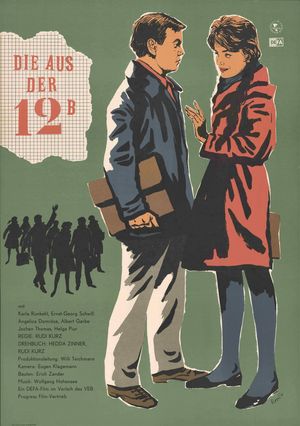 DIE AUS DER 12 B Film poster for "Die aus der 12 B"