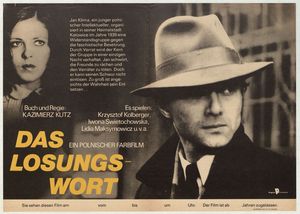 DAS LOSUNGSWORT Filmplakat zu "Das Losungswort"