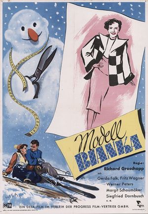 Film poster for "Modell Bianka"