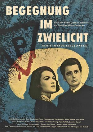 Film poster for "Begegnung im Zwielicht"