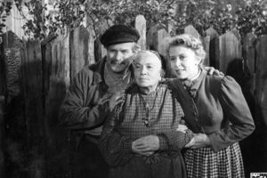 Film still for "Das verurteilte Dorf"