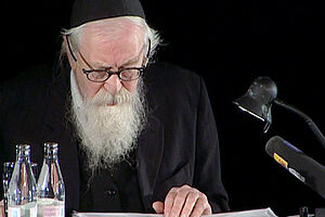 Filmstill zu "Zeitzeugengespräch: Fred Düren. Theater, Film und Glaube"