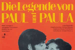 DIE LEGENDE VON PAUL UND PAULA Film poster for "Die Legende von Paul und Paula"