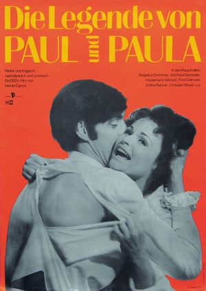 DIE LEGENDE VON PAUL UND PAULA Filmplakat zu "Die Legende von Paul und Paula"