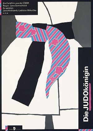 DIE JUDOKÖNIGIN Film poster for "Die Judokönigin"