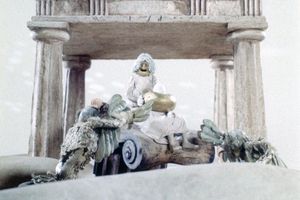 Film still for "Zeus, Adler, Mistkäfer"