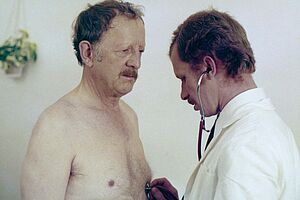 Film still for "Bankett für Achilles"