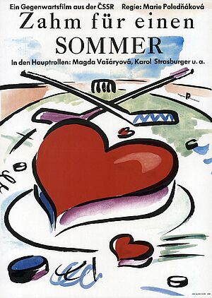 ZAHM FÜR EINEN SOMMER Filmplakat zu "Zahm für einen Sommer"