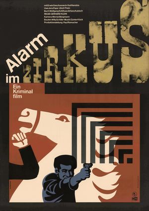Film poster for "Alarm im Zirkus"
