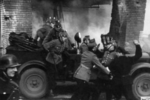 Film still for "Der Rat der Götter"