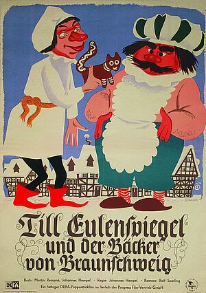 TILL EULENSPIEGEL UND DER BÄCKER VON BRAUNSCHWEIG Filmplakat zu "Till Eulenspiegel und der Bäcker von Braunschweig"