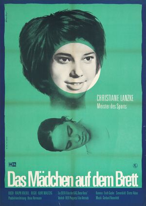 Filmplakat zu "Das Mädchen auf dem Brett"
