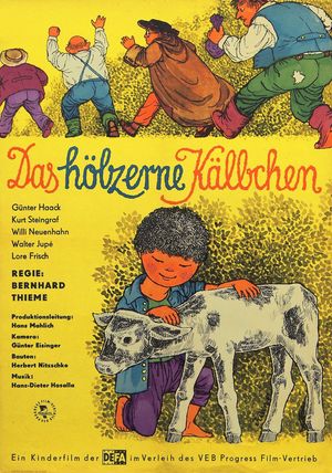 Film poster for "Das hölzerne Kälbchen"