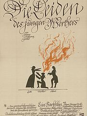 Filmplakat zu "Die Leiden des jungen Werthers"