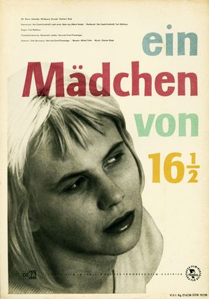 EIN MÄDCHEN VON 16 1/2 Filmplakat zu "Ein Mädchen von 16 1/2"