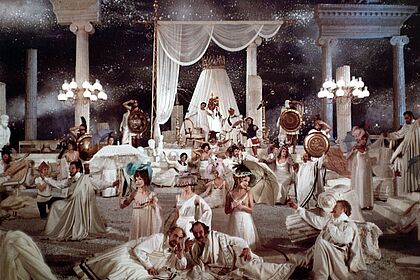 Film still for "Orpheus in der Unterwelt"