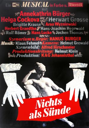 Film poster for "...nichts als Sünde"