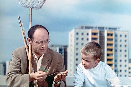 Film still for "Wenn du groß bist, lieber Adam"