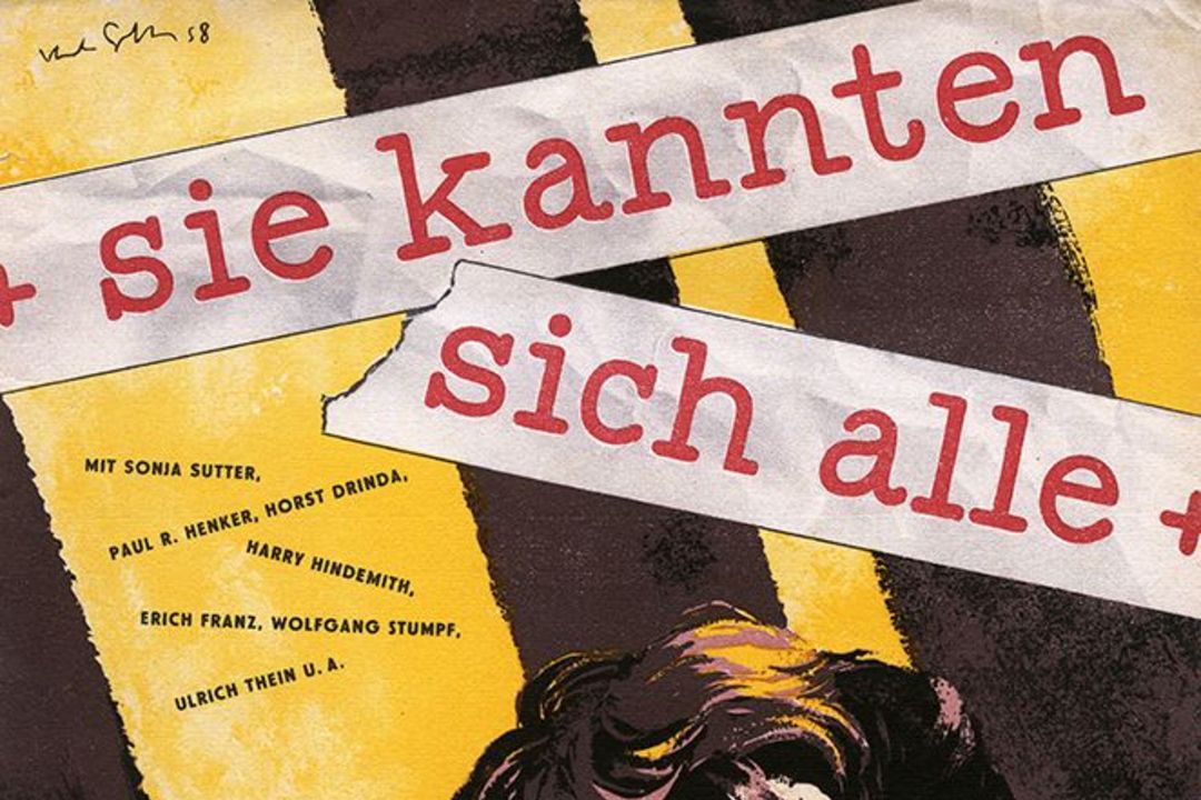Als Sie Einander Acht Jahre Kannten Filmdetails: Sie kannten sich alle (1958) - DEFA - Stiftung