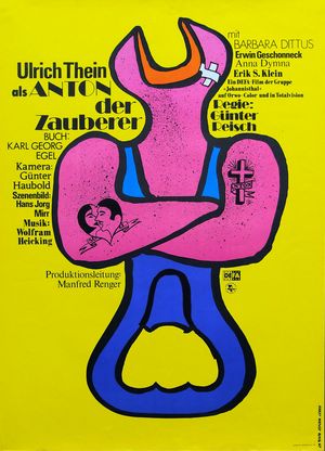 Film poster for "Anton der Zauberer"