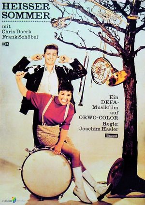 HEISSER SOMMER Film poster for "Heißer Sommer"