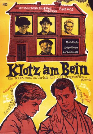 Film poster for "Klotz am Bein"