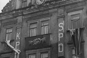 Film still for "Einheit SPD - KPD"